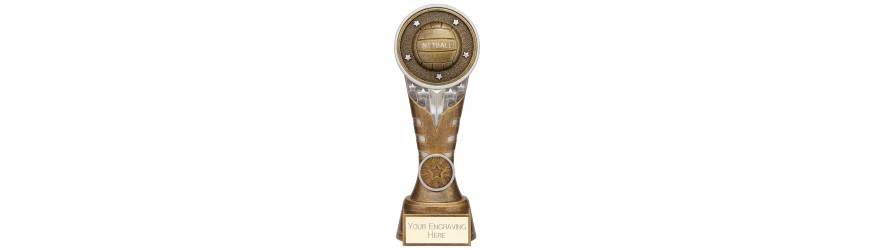IKON NETBALL RESIN AWARD - 4 SIZES - 15CM TO 22.5CM IKON NETBALL RESIN AWARD - 4 SIZES - 15CM TO 22.5CM